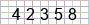 This is a captcha-picture. It is used to prevent mass-access by robots.