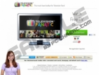 Television Fanatic toolbar