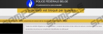 L'ordinateur est bloqué par la police Virus