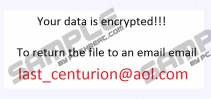 Last_centurion@aol.com Ransomware