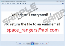 Space_rangers@aol.com Ransomware