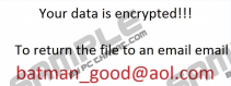 Batman_good@aol.com Ransomware