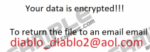 Diablo_diablo2@aol.com Ransomware