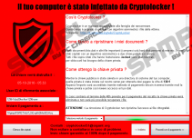 Il tuo computer e stato infettato da Cryptolocker!