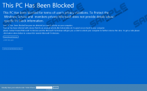 This PC Has Been Blocked - Screen Locker