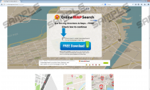 OnlineMapSearch Toolbar