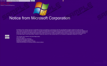 'Notice From Microsoft Corporation' Ransomware