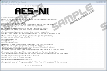 AES-NI Ransomware