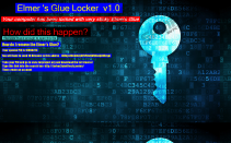 Elmers Glue Locker Ransomware