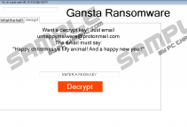 Gansta Ransomware