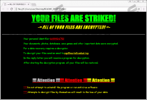 Striked Ransomware