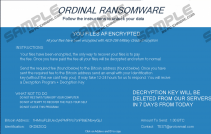 Ordinal Ransomware