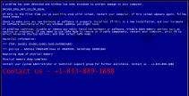 +1-833-889-1888 BSOD Fake Message