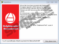 Delphimorix Red Ransomware