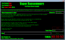 Vapor Ransomware