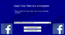 Facebook Ransomware