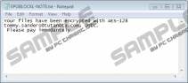 Epoblockl Ransomware
