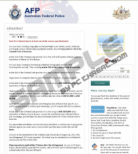 Australian Federal Police Virus